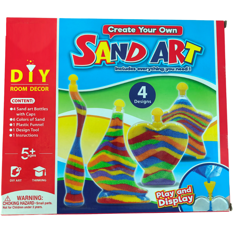 13件套DIY彩沙套装