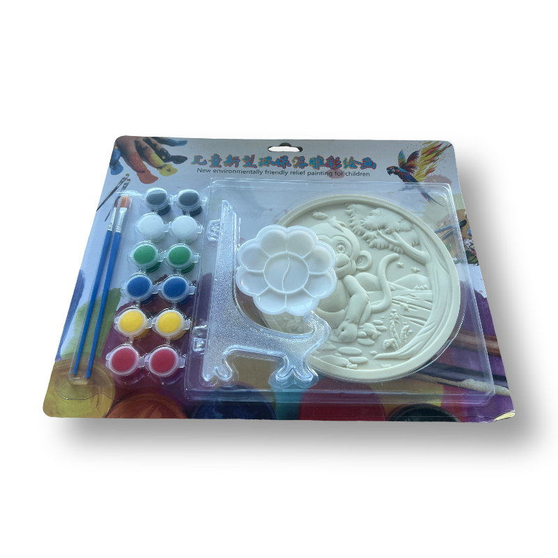 儿童新型环保浮雕彩绘画