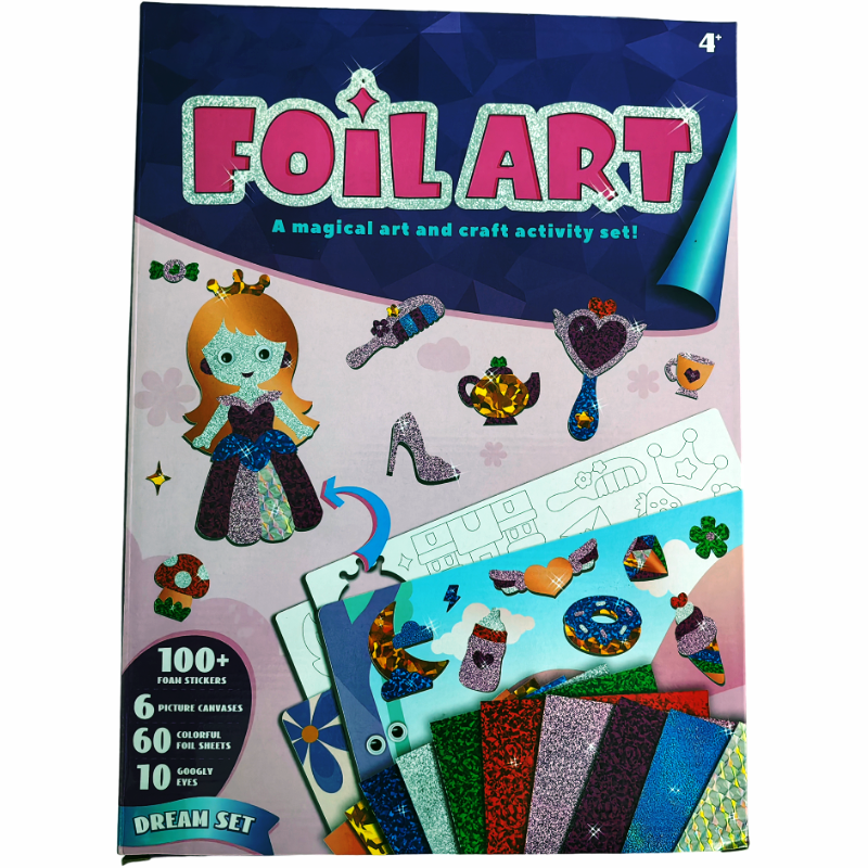 镭射场景贴纸套装-梦想